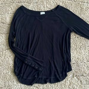 Off the shoulder long sleeve